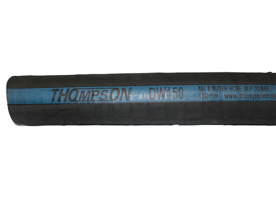 Black Color Industrial EPDM 150 Psi Water Hose