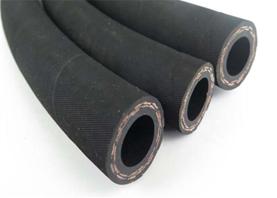 Two Layers Textile ISO SAE100 R3 Spiral Hydraulic Hose , Hydraulic Pipe Line