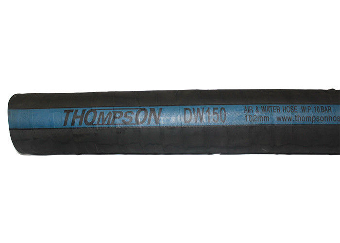Black Color Industrial EPDM 150 Psi Water Hose